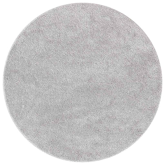 Protiskluzový Shaggy Koberec Šedá 90 X 90 Cm Pp