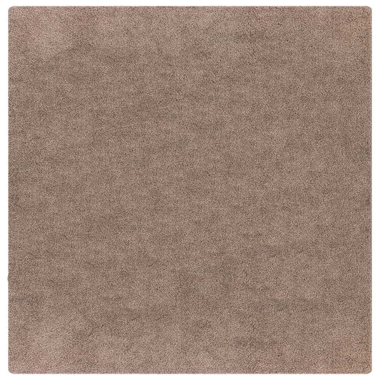 Protiskluzový Shaggy Koberec Hnědá 200 X 200 Cm Pp