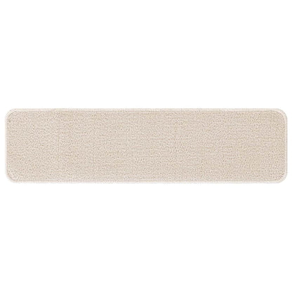 Protiskluzové Podložky Na Schody 15 Ks 75 X 20 Cm Krémová Pp