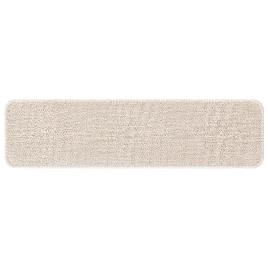 Protiskluzové Podložky Na Schody 15 Ks 75 X 20 Cm Krémová Pp