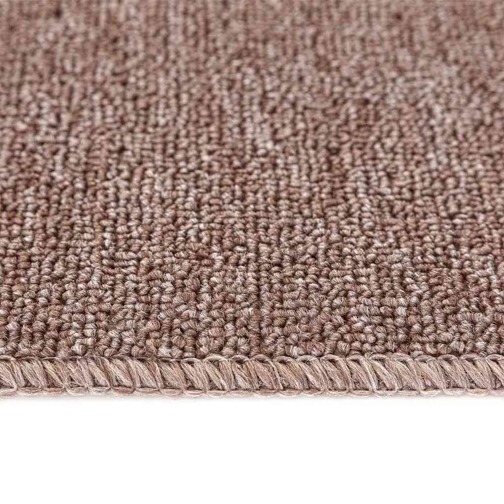 Protiskluzové Podložky Na Schody 15 Ks 75 X 20 Cm Světle Hnědá