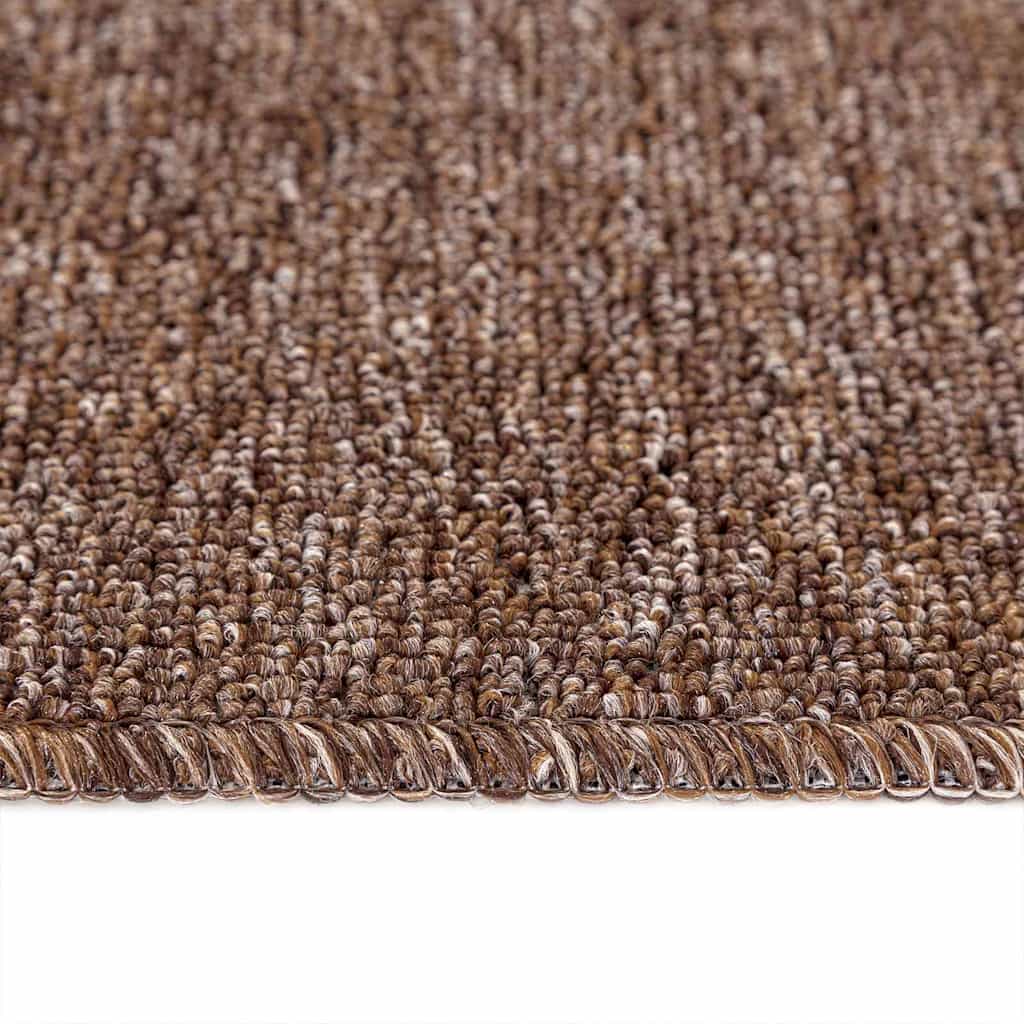 Protiskluzové Podložky Na Schody 15 Ks 75 X 20 Cm Hnědá Pp