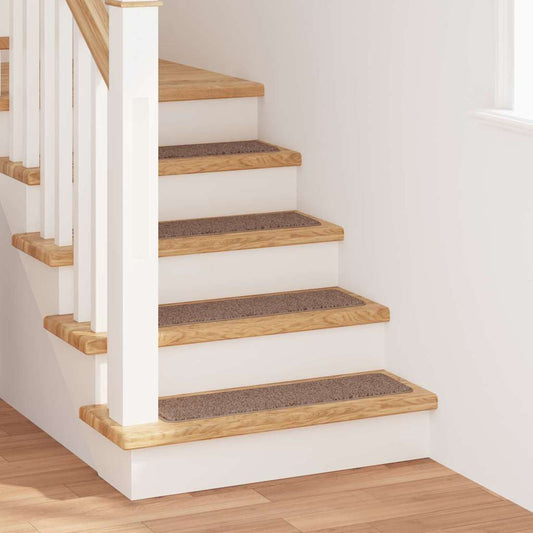 Protiskluzové Podložky Na Schody 15 Ks 75 X 20 Cm Hnědá Pp