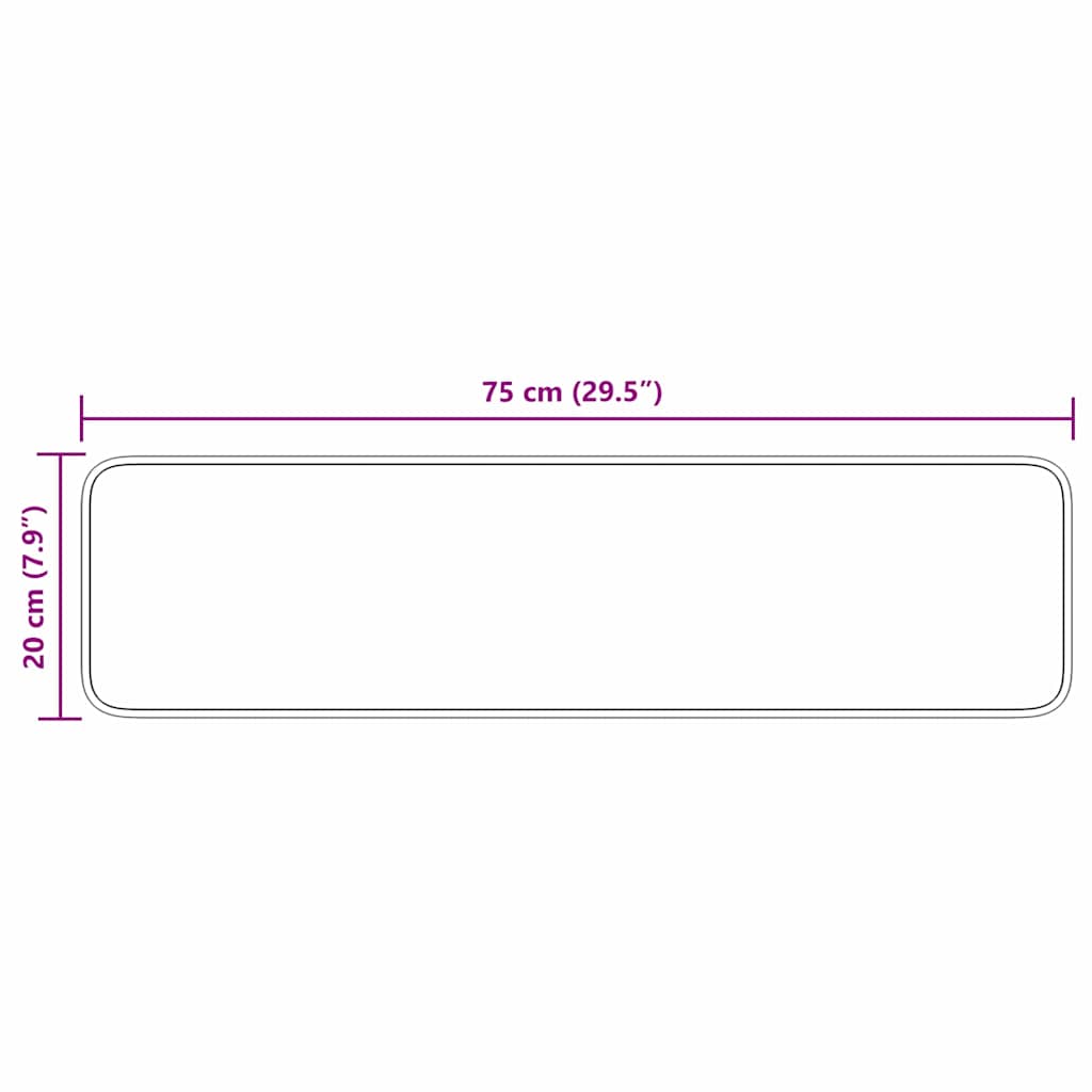 Protiskluzové Podložky Na Schody 15 Ks 75 X 20 Cm
