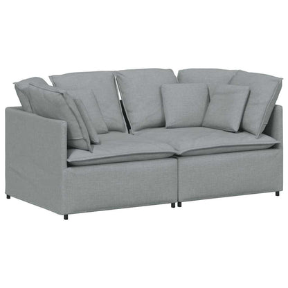Modulární Pohovka S Polštáři Textil