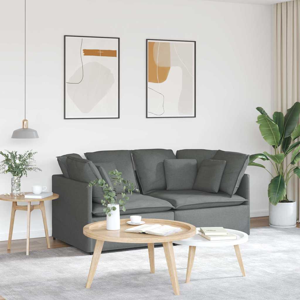 Modulární Pohovka S Polštáři Textil