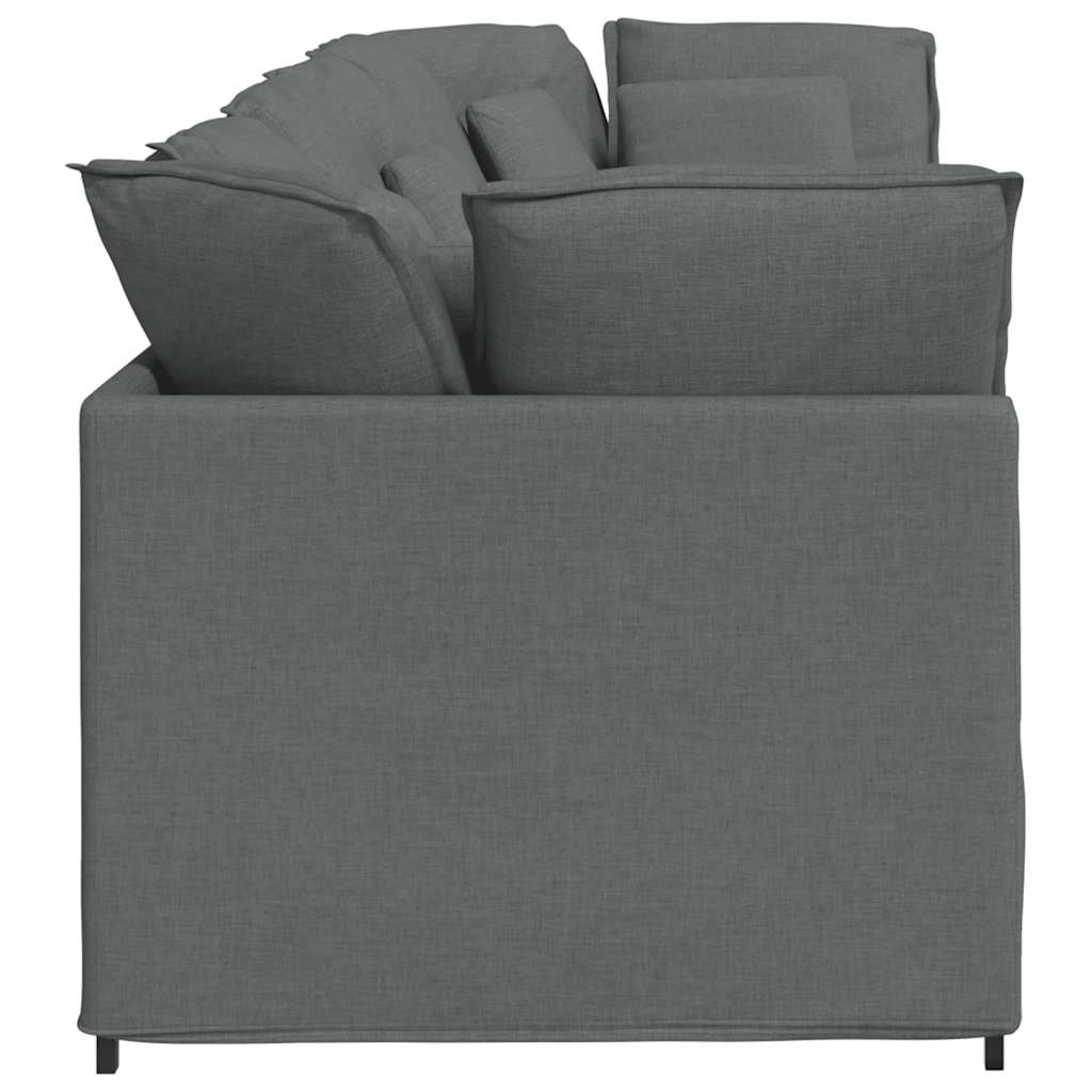 Modulární Pohovka S Polštáři Textil