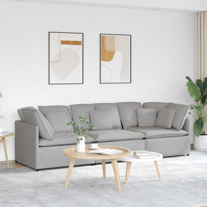 Modulární Pohovka S Polštáři Textil