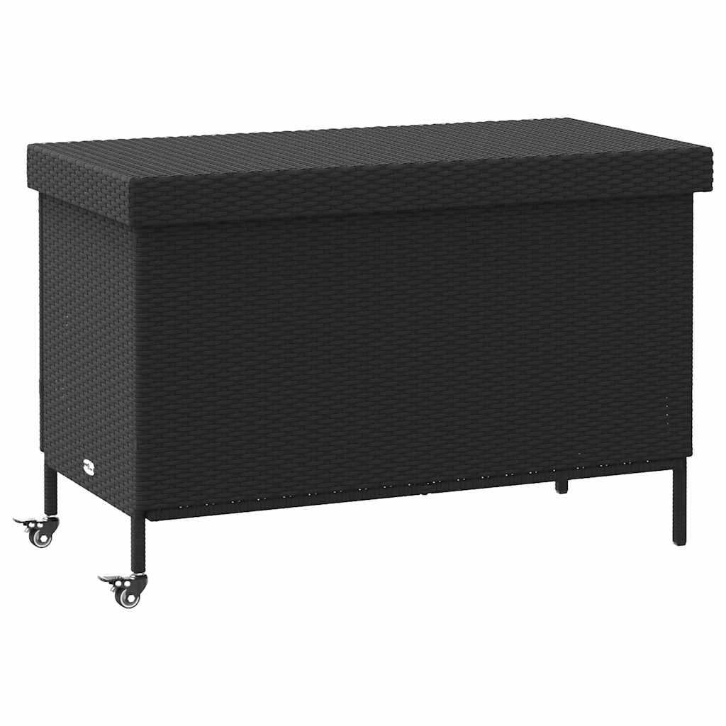 Zahradní Úložný Box S Kolečky Světle Šedý 160X55X75 Polyratan