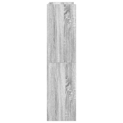 Botník Šedý Sonoma 60X25X Kompozitní Dřevo Šedá Sonoma