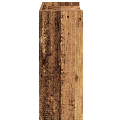 Botník Old Wood 60X25X62 Kompozitní Dřevo Staré Dřevo