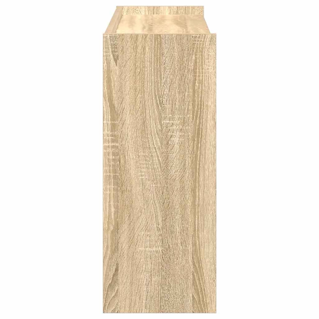 Botník 80X25X Kompozitní Dřevo Dub Sonoma