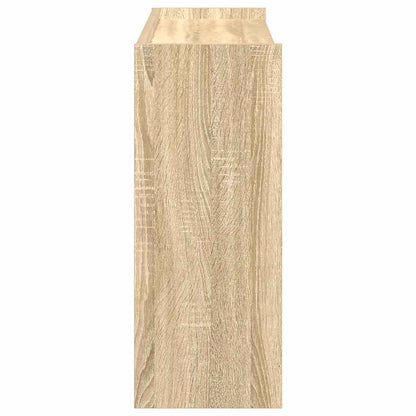 Botník 80X25X Kompozitní Dřevo Dub Sonoma