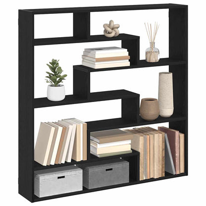 Nástěnná Police 7 Přihrádek Betonově Šedá Kompozitní Dřevo