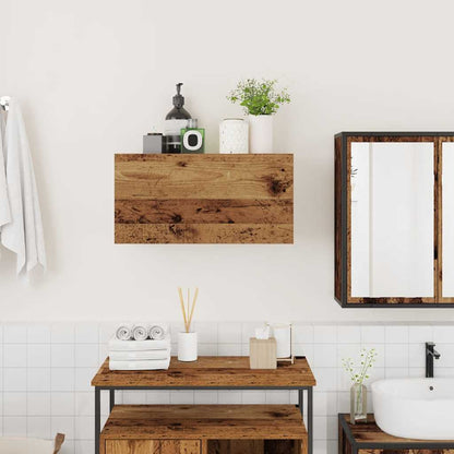 Koupelnová Nástěnná Skříňka Old Wood Kompozit
