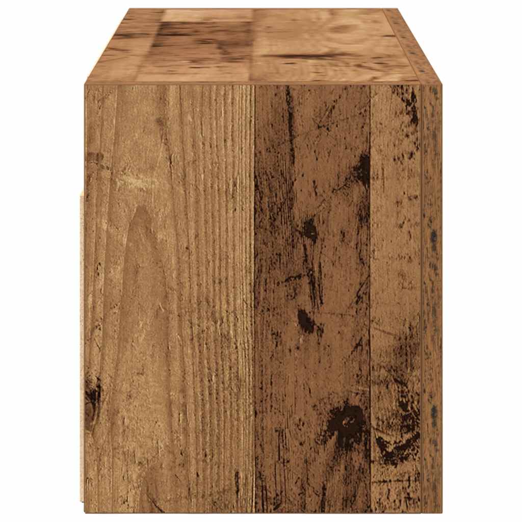 Koupelnová Nástěnná Skříňka Old Wood Kompozit