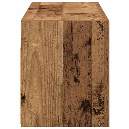 Koupelnová Nástěnná Skříňka Old Wood Kompozit