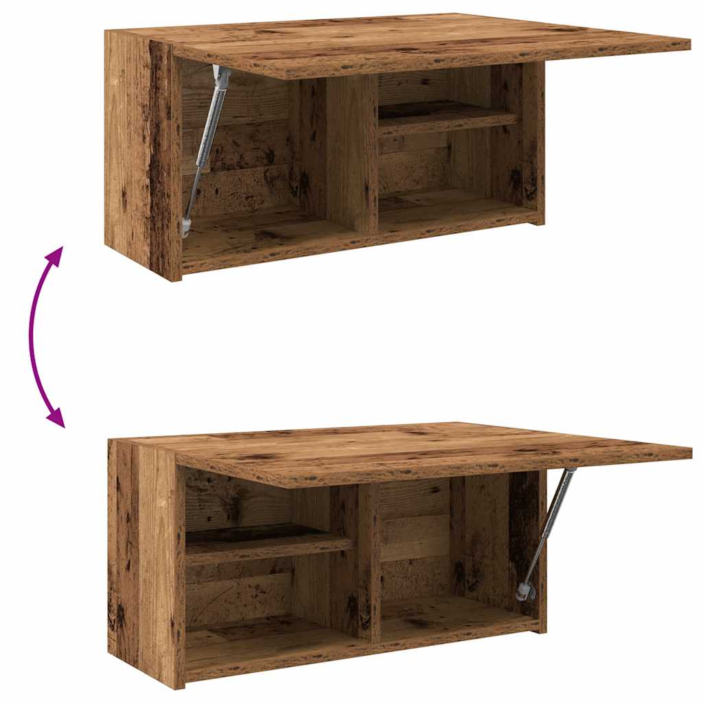 Koupelnová Nástěnná Skříňka Old Wood Kompozit