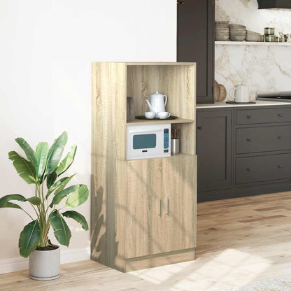 Kuchyňská Skříňka Old Wood 57X41,5X131,5 Cm Kompozitní Dřevo