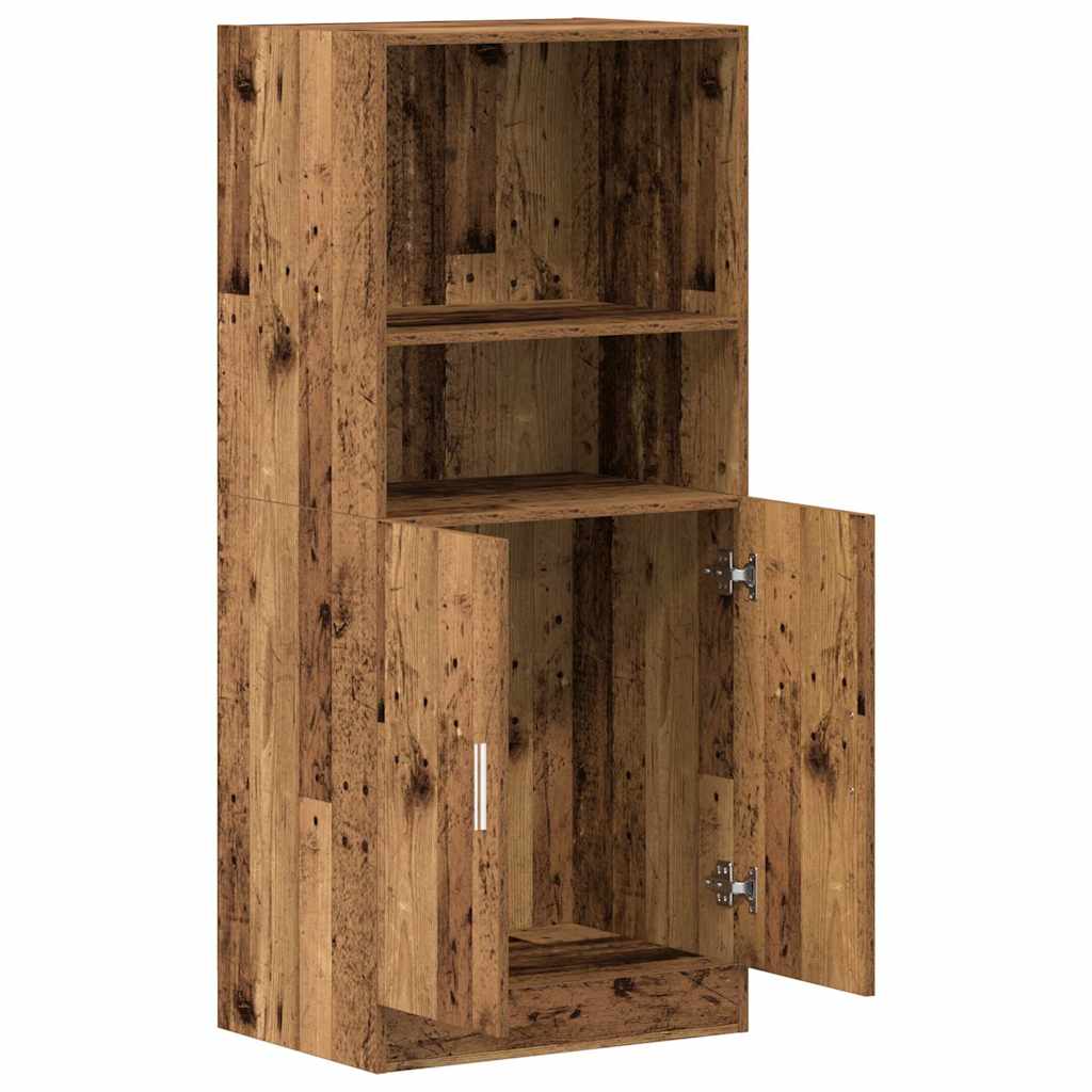 Kuchyňská Skříňka Old Wood 57X41,5X131,5 Cm Kompozitní Dřevo