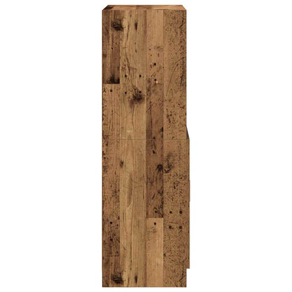 Kuchyňská Skříňka Old Wood 57X41,5X131,5 Cm Kompozitní Dřevo