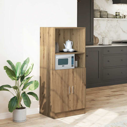 Kuchyňská Skříňka Old Wood 57X41,5X131,5 Cm Kompozitní Dřevo