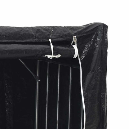 Stojan Na Palivové Dřevo S Krytem 100,5X40,5X110,5 Cm