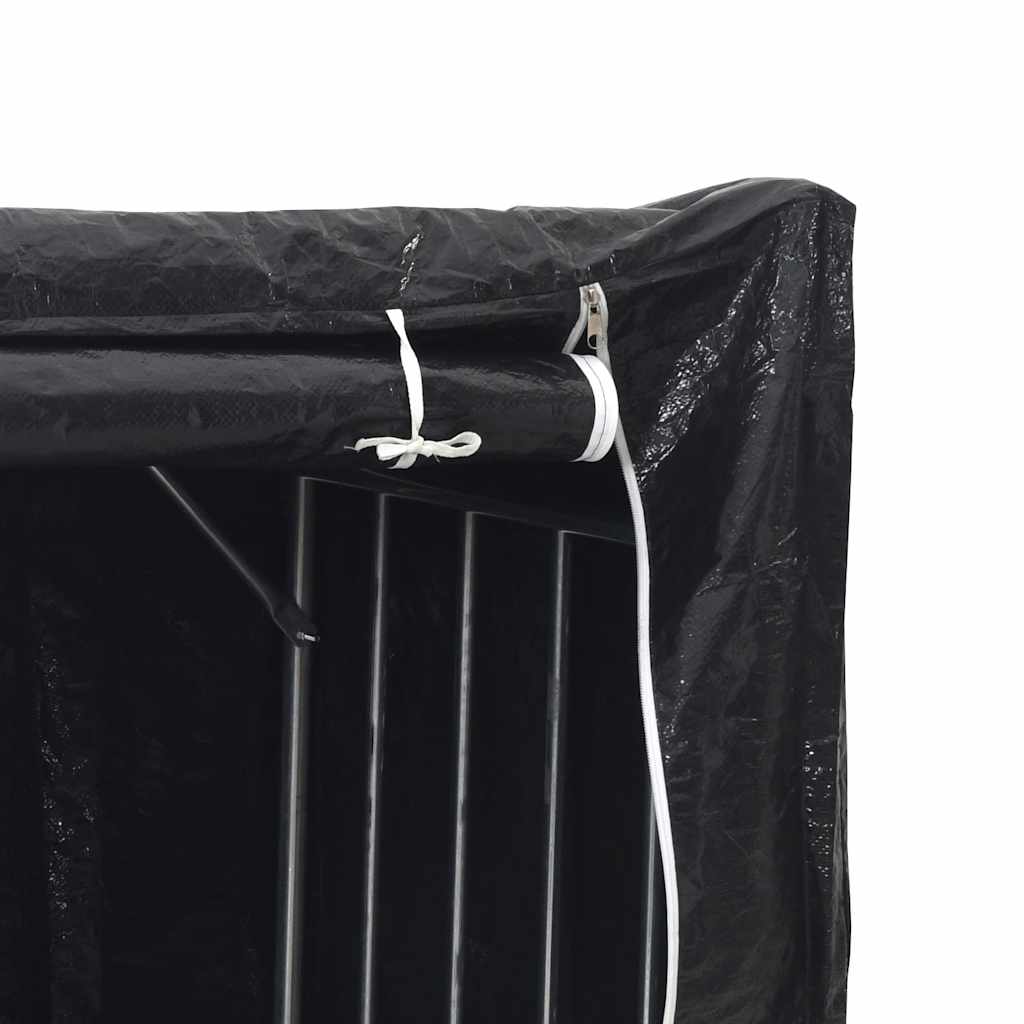 Stojan Na Palivové Dřevo S Krytem 200,5X60,5X110,5 Cm