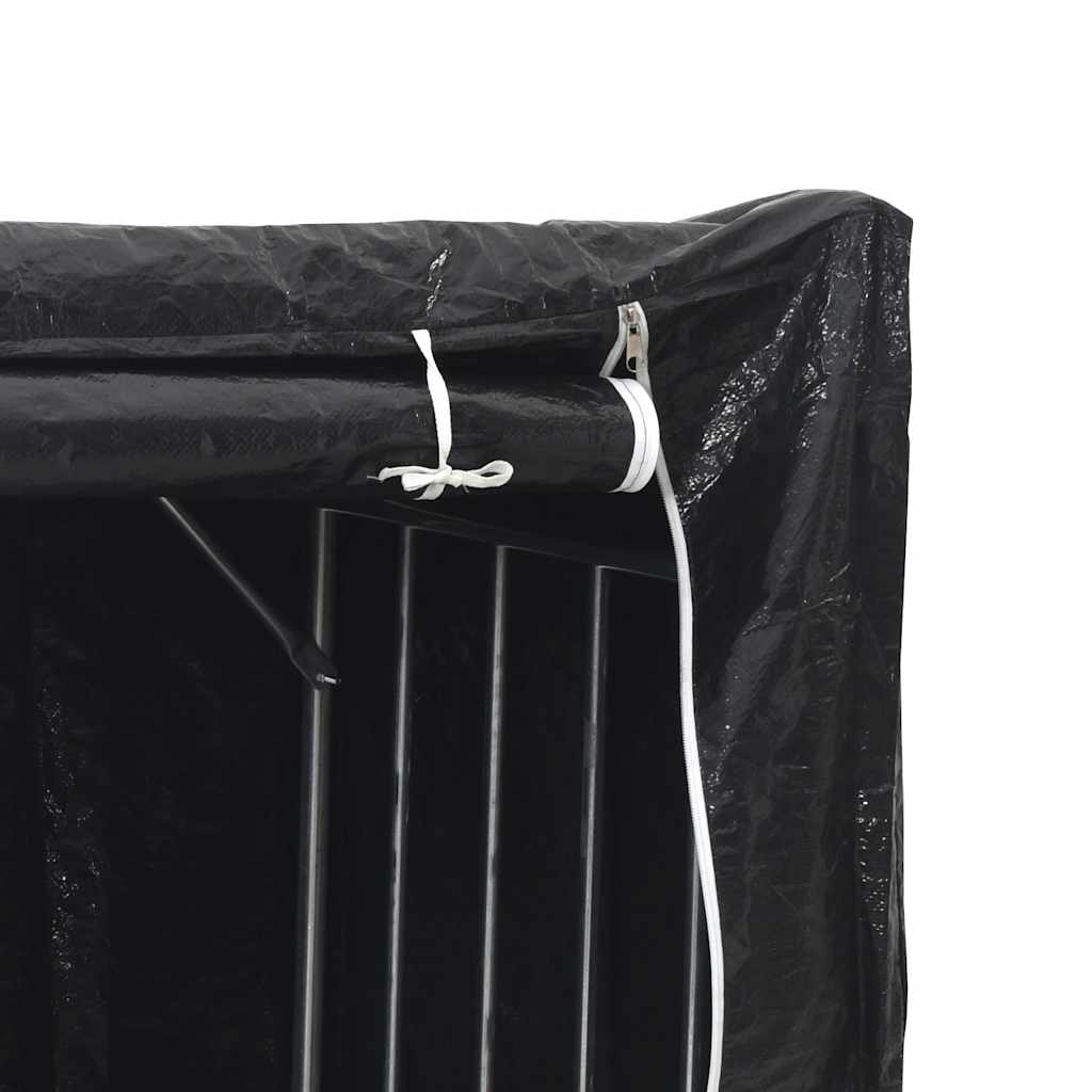 Stojan Na Palivové Dřevo S Krytem 200,5X100,5X110,5 Cm