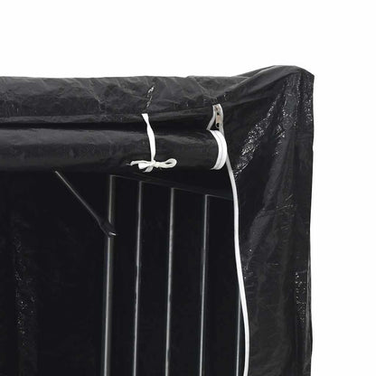 Stojan Na Palivové Dřevo S Krytem 200,5X100,5X110,5 Cm