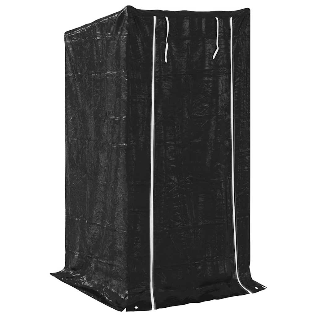 Stojan Na Palivové Dřevo S Krytem Proti Dešti 100X100X200 Cm