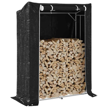 Stojan Na Palivové Dřevo S Krytem 100,5X100,5X110,5 Cm