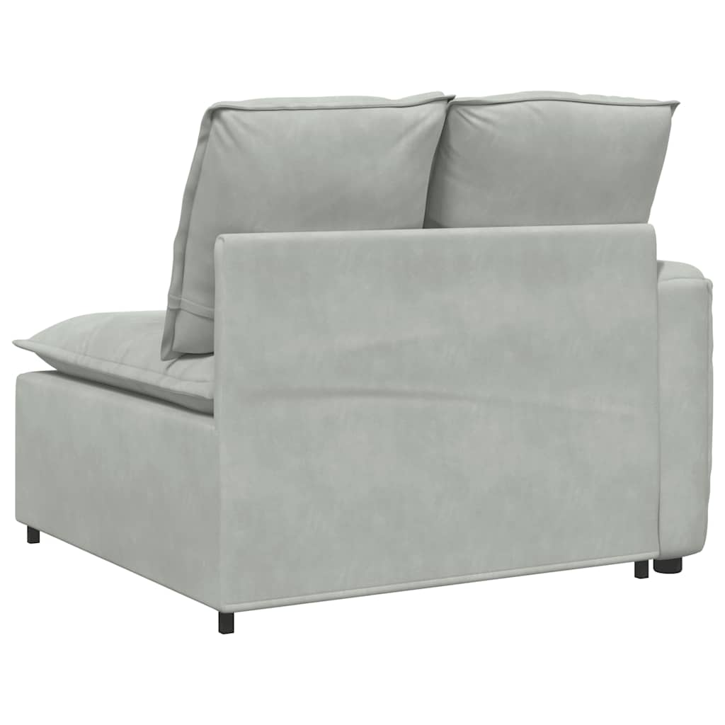 Modulární Pohovka Koncový Modul S Područkami A Polštáři 100 Cm
