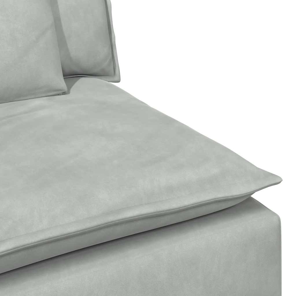 Modulární Pohovka Koncový Modul S Područkami A Polštáři 100 Cm