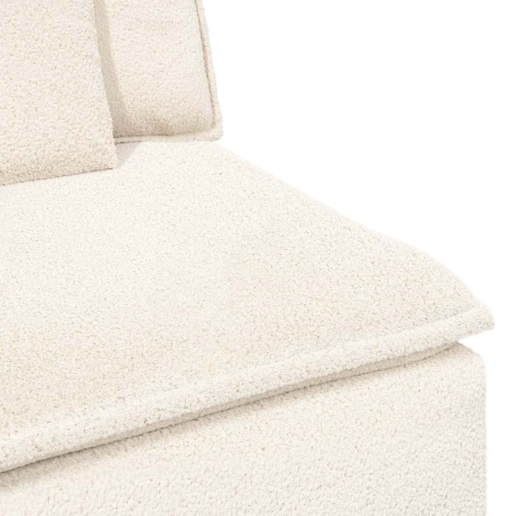 Modulární Pohovka Koncový Modul S Područkami A Polštáři 100 Cm