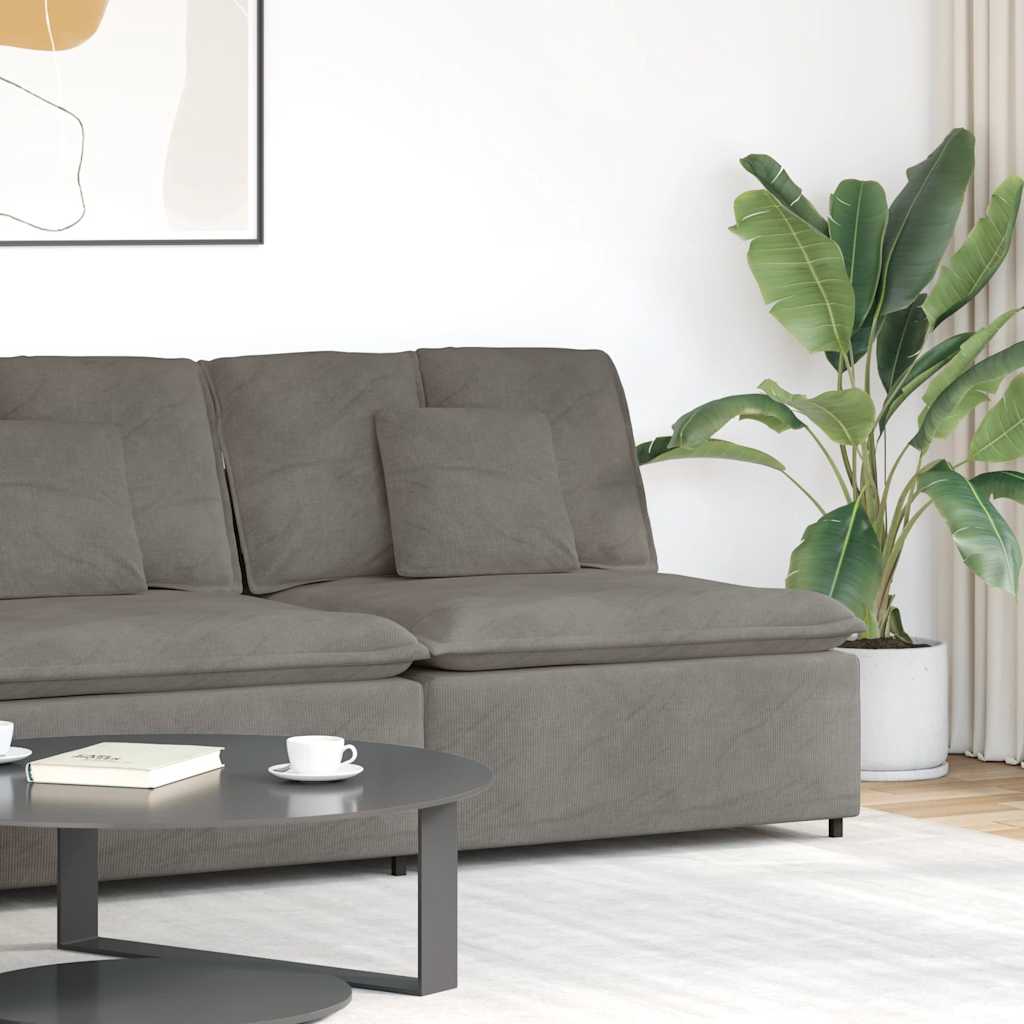 Modulární Středový Modul Pohovky S Polštáři 100 Cm