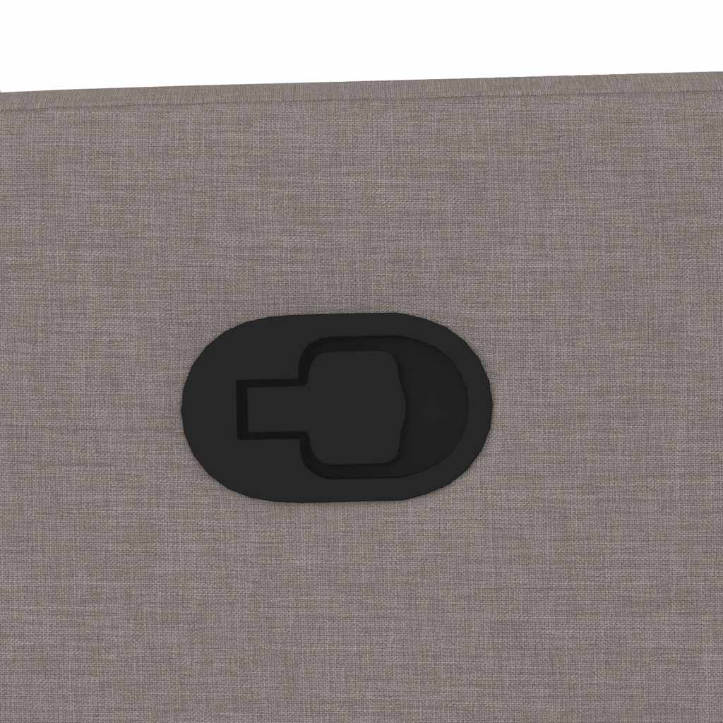 Polohovací Křeslo Textil Taupe