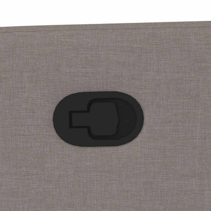 Polohovací Křeslo Textil Taupe