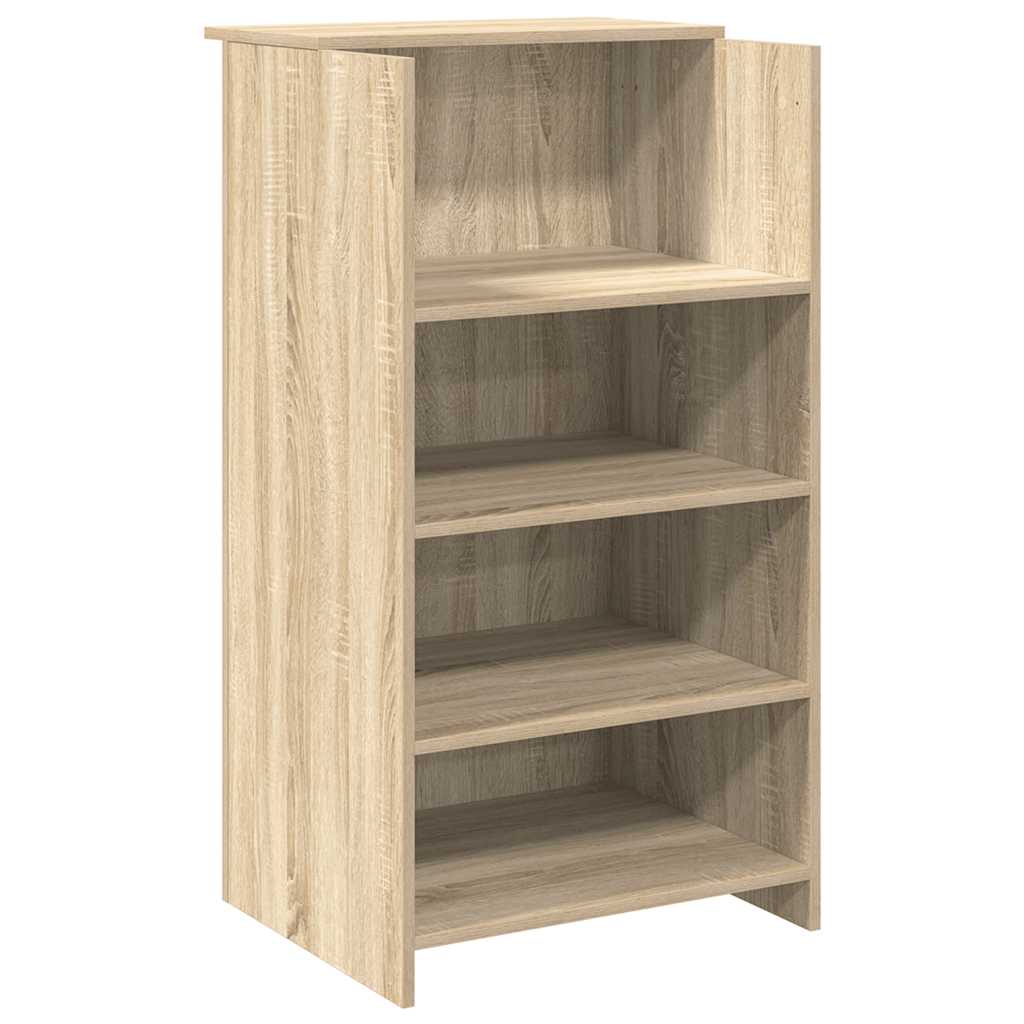 Recepční Stůl Dub Sonoma 55X50X103,5 Cm, Konstrukční Dřevo