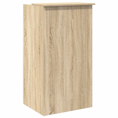 Recepční Stůl Dub Sonoma 55X50X103,5 Cm, Konstrukční Dřevo