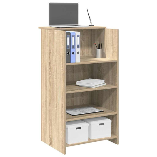 Recepční Stůl Dub Sonoma 55X50X103,5 Cm, Konstrukční Dřevo