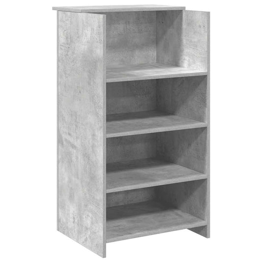 Recepční Stůl Betonově Šedý 55X50X103,5 Cm Kompozitní Dřevo