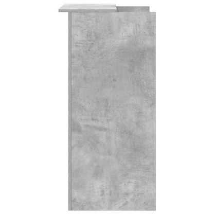 Recepční Stůl Betonově Šedý 55X50X103,5 Cm Kompozitní Dřevo
