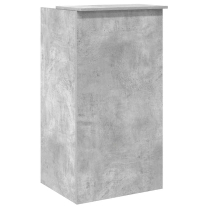Recepční Stůl Betonově Šedý 55X50X103,5 Cm Kompozitní Dřevo