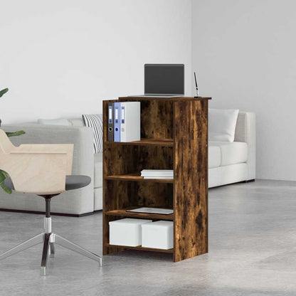 Recepční Stůl Kouřový Dub 55X50X103,5 Cm Kompozitní Dřevo