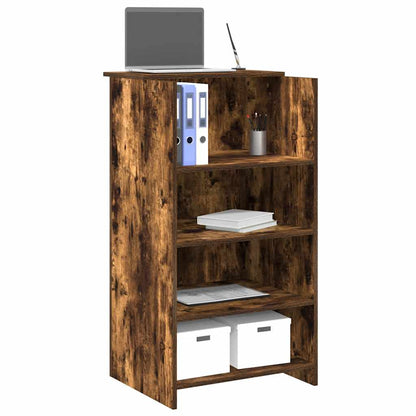 Recepční Stůl Kouřový Dub 55X50X103,5 Cm Kompozitní Dřevo
