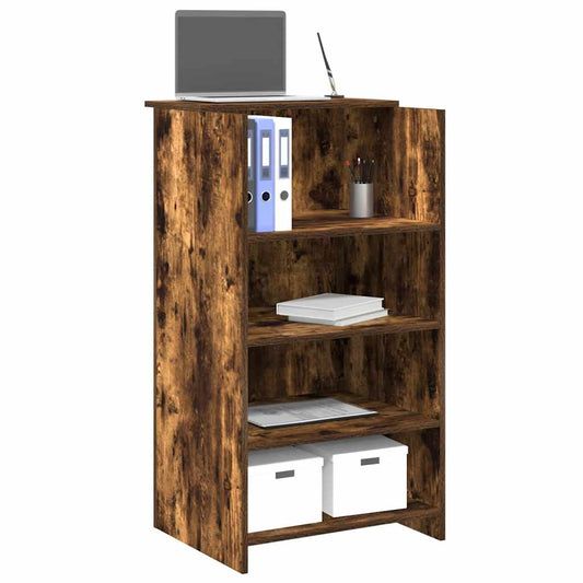 Recepční Stůl Kouřový Dub 55X50X103,5 Cm Kompozitní Dřevo