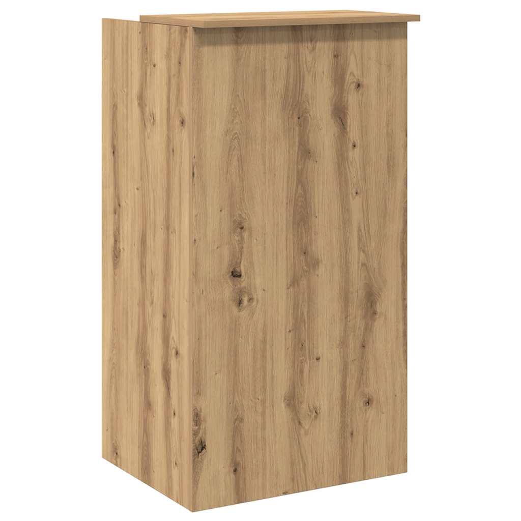 Recepční Stůl Dub Artisan 55X50X103,5 Cm Kompozitní Dřevo