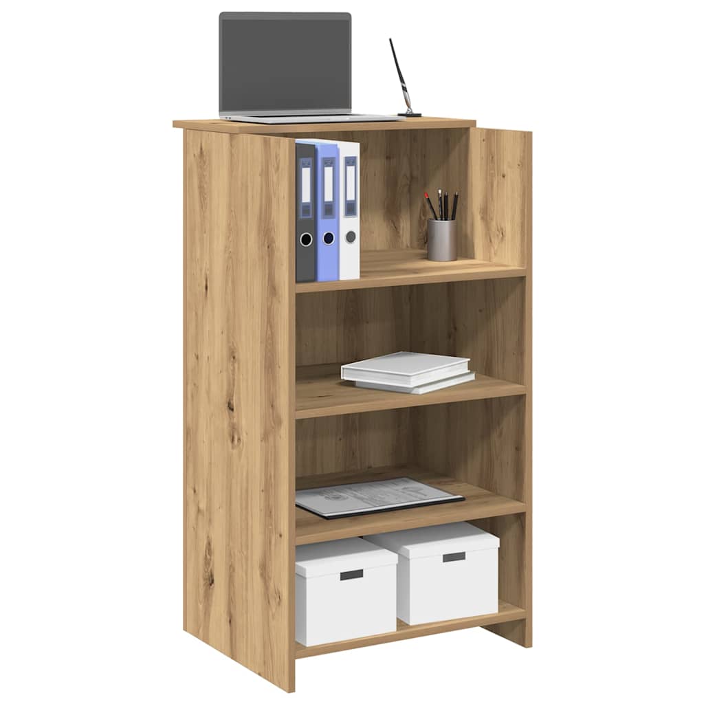 Recepční Stůl Dub Artisan 55X50X103,5 Cm Kompozitní Dřevo