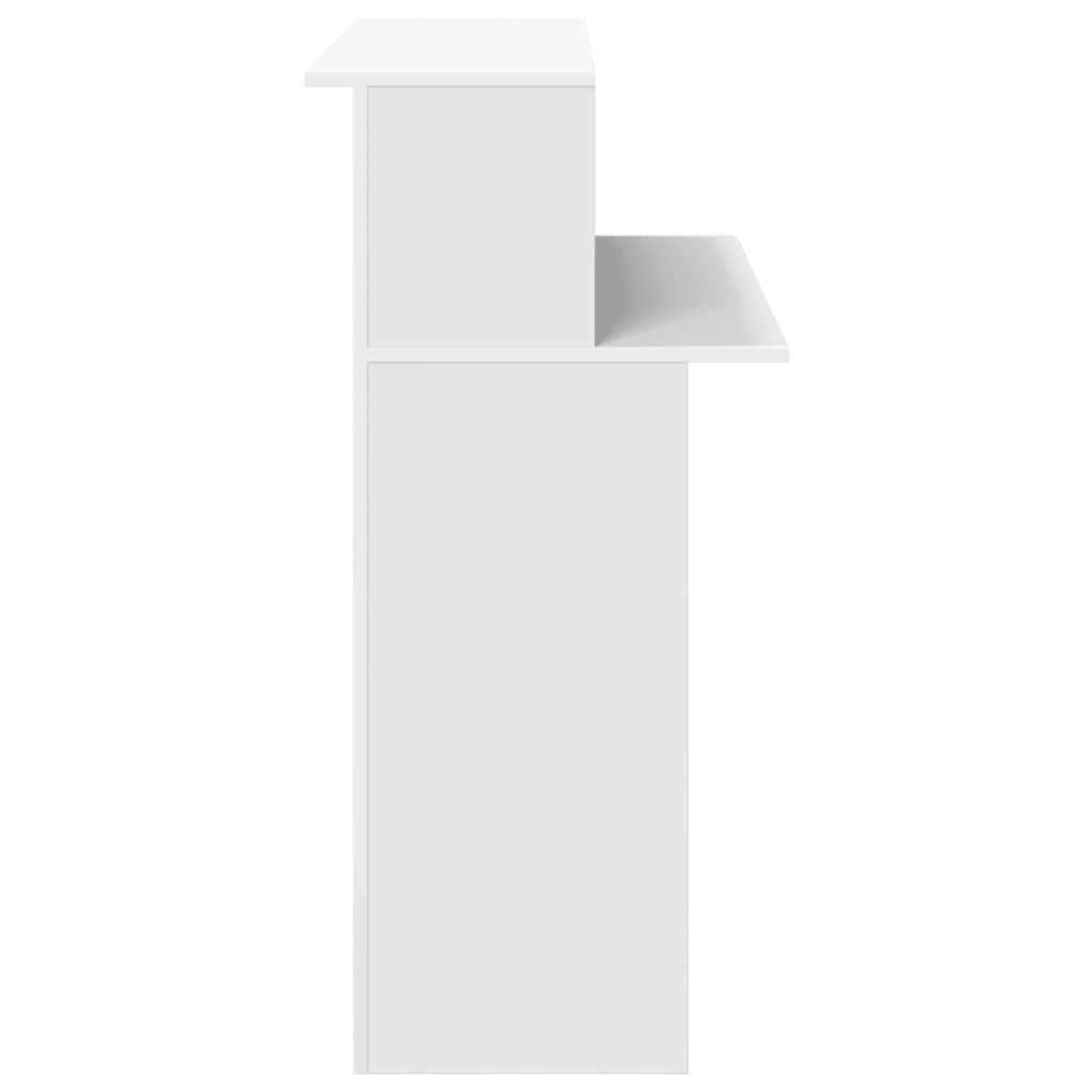 Recepční Stůl Bílý 100X50X103,5 Cm Kompozitní Dřevo